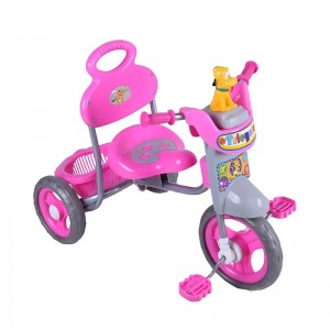 高品质简约设计儿童婴儿三轮车单座三轮车儿童三轮自行车