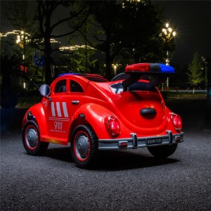 Children&#039;s retro electric four-wheeler car, remote control for toddlers, 1-3 year old, 4-wheel toy car, can be charged and seated