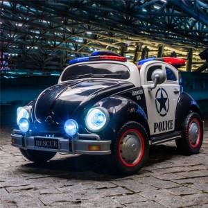 Children&#039;s retro electric four-wheeler car, remote control for toddlers, 1-3 year old, 4-wheel toy car, can be charged and seated