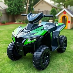 Children&#039;s remote control four-wheel beach buggy electric stroller toy car new children&#039;s electric beach bike