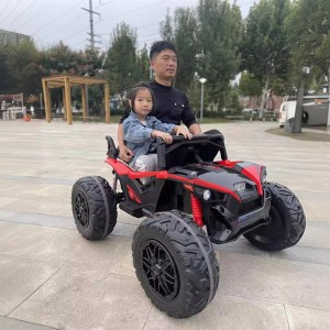 The rechargeable model can be used for adults and children, the large four-wheel drive off-road children&#039;s electric toy car can be controlled remotely