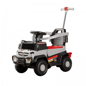 儿童电动汽车四轮遥控玩具车可坐人男女小孩宝宝推把童车