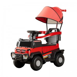 儿童电动汽车四轮遥控玩具车可坐人男女小孩宝宝推把童车