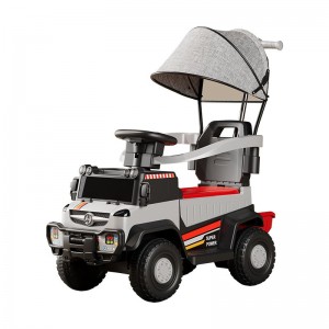 儿童电动汽车四轮遥控玩具车可坐人男女小孩宝宝推把童车