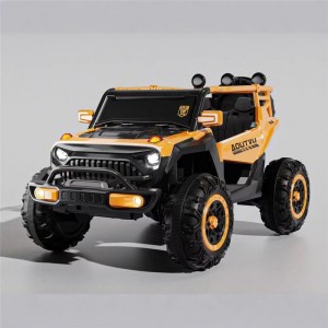 儿童电动汽车男孩女孩四驱越野车可充电遥控儿童越野车玩具电瓶车
