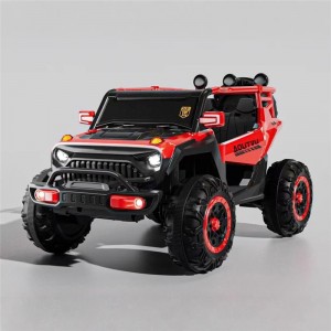 儿童电动汽车男孩女孩四驱越野车可充电遥控儿童越野车玩具电瓶车