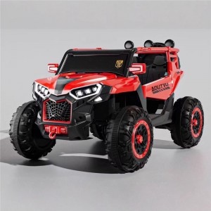 新款儿童电动四轮越野汽车男女孩玩具电瓶车可坐人带遥控四驱童车
