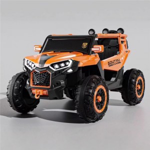 新款儿童电动四轮越野汽车男女孩玩具电瓶车可坐人带遥控四驱童车
