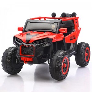新款儿童电动四轮越野汽车男女孩玩具电瓶车可坐人带遥控四驱童车