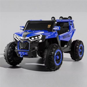 新款儿童电动四轮越野汽车男女孩玩具电瓶车可坐人带遥控四驱童车