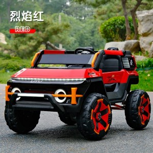 儿童越野车大款双座四轮汽车1-8岁男女小孩玩具遥控四驱电动汽车