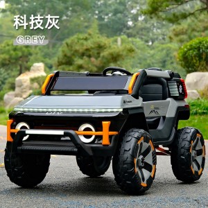 儿童越野车大款双座四轮汽车1-8岁男女小孩玩具遥控四驱电动汽车