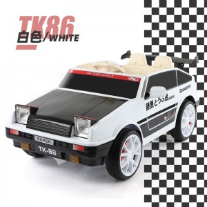 儿童电动车可坐人充电四轮遥控汽车可载人宝宝电动四驱86玩具车