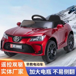 儿童电动车四轮遥控汽车可坐人1-3岁越野双驱动充电玩具车