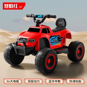 儿童电动车四轮小孩自驾电动沙滩车可坐人宝宝玩具车充电童车新品