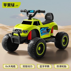 儿童电动车四轮小孩自驾电动沙滩车可坐人宝宝玩具车充电童车新品