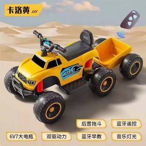 儿童电动车四轮小孩自驾电动沙滩车可坐人宝宝玩具车充电童车新品