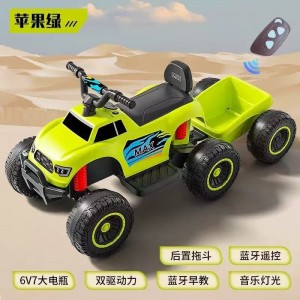 儿童电动车四轮小孩自驾电动沙滩车可坐人宝宝玩具车充电童车新品