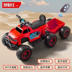 儿童电动车四轮小孩自驾电动沙滩车可坐人宝宝玩具车充电童车新品
