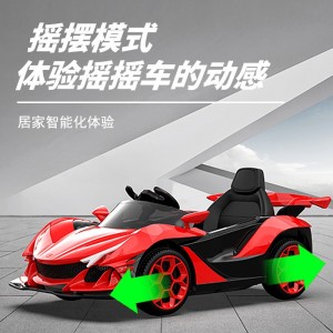 儿童电动汽车四轮跑车小孩宝宝可坐可遥控童车玩具