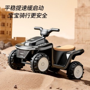 新款儿童电动沙滩车男女孩宝宝1-4岁灯光音乐可坐充电款出口