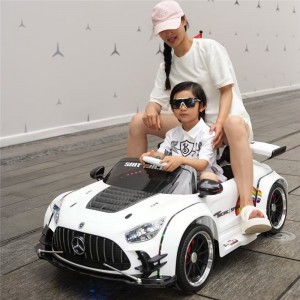 萨玛特奔驰儿童玩具车电动跑车可坐大人男女宝宝赛车漂移车可遥控