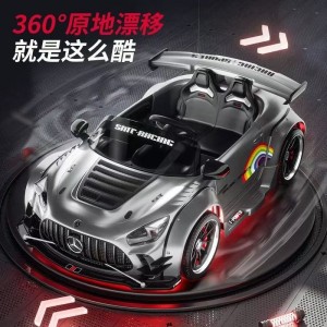 萨玛特奔驰儿童玩具车电动跑车可坐大人男女宝宝赛车漂移车可遥控