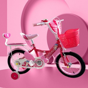 Produce children&#039;s bicycles, 4 years old, 5 years old, 6 years old, 9 years old, foldable bicycles with auxiliary wheels for boys and girls