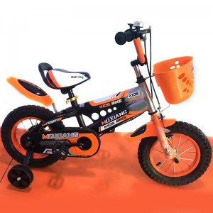 三色火箭童车儿童自行车bike带篮子三色火箭童车带篮子