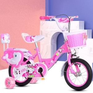 儿童自行车带辅助轮自行车3-5-8岁男女孩寸童车自行车宝宝脚踏车