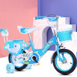 儿童自行车带辅助轮自行车3-5-8岁男女孩寸童车自行车宝宝脚踏车