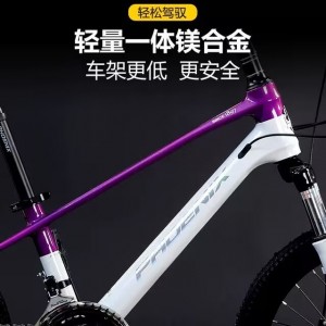 儿童自行车镁合金学生轻便男女同学喜马诺变速青少年山地