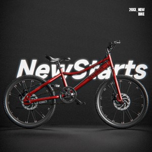 新款儿童山地自行车16-20寸6-7-8岁童车男孩小学生单车