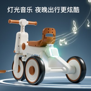 儿童脚踏车幼儿宝宝小车可推自行单人三轮车踩踏车幼教童车玩具车