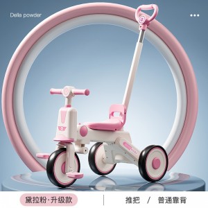 儿童脚踏车幼儿宝宝小车可推自行单人三轮车踩踏车幼教童车玩具车