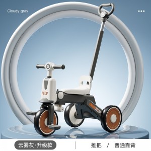 儿童脚踏车幼儿宝宝小车可推自行单人三轮车踩踏车幼教童车玩具车