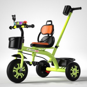 儿童三轮车宝宝婴幼儿手推车脚踏车1-3-5岁童车自行车遛娃神器