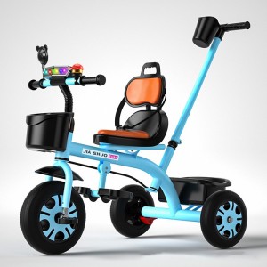 儿童三轮车宝宝婴幼儿手推车脚踏车1-3-5岁童车自行车遛娃神器