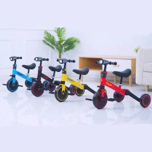 三轮车自行车折叠自行车大孩子儿童儿童复古公园音乐推把三轮车