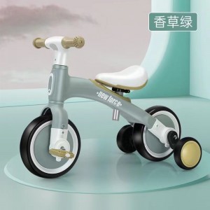 宝宝平衡车儿童滑行车脚蹬后辅助轮可一键拆卸平衡车儿童1·5岁宝