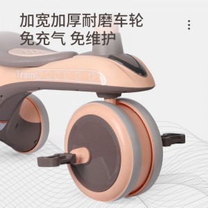 儿童三轮脚踏车骑滑推一体多种功能三轮车音乐灯光滑滑车宝宝手推车