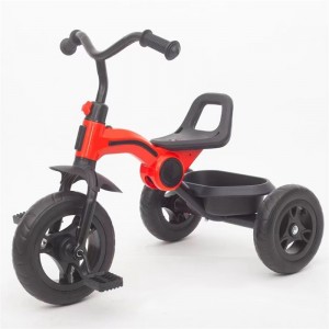 厂家供货儿童三轮车 宝宝1-3岁脚蹬三轮自行车新款带音乐灯光