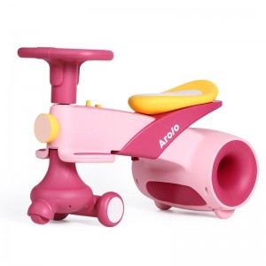 Children&#039;s scooter, anti-rollover, baby skating roller, universal wheel, 3-6 year old, Niu Niu swing car, toy car
