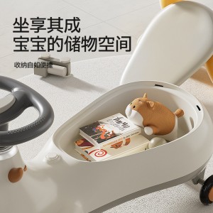 新款儿童扭扭车1-7岁宝宝摇摇车防侧翻大人可坐妞妞车溜溜车