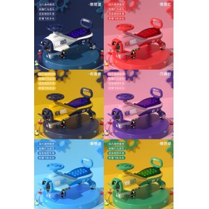 Children 1 to 6 years old can ride on male and female babies, quiet, swinging cars and anti-rollover girl cars