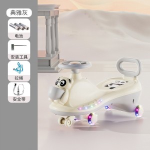 儿童扭扭车溜溜1-6岁静音轮灯光音乐孩可坐防侧翻儿童摇摆车