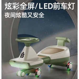 儿童扭扭车儿童3到6岁扭扭车可坐可玩带音乐可伸缩靠背摇摆车