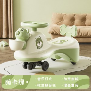 儿童扭扭车1-8岁小孩防侧翻摇摆车万向轮溜溜车静音轮小孩玩具车