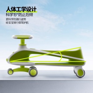 Children&#039;s scooter, 1-3-6 year old, baby, baby, young girl, rocker, adults can sit and prevent overturning