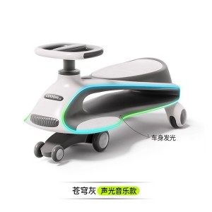 Children&#039;s scooter, 1-3-6 year old, baby, baby, young girl, rocker, adults can sit and prevent overturning